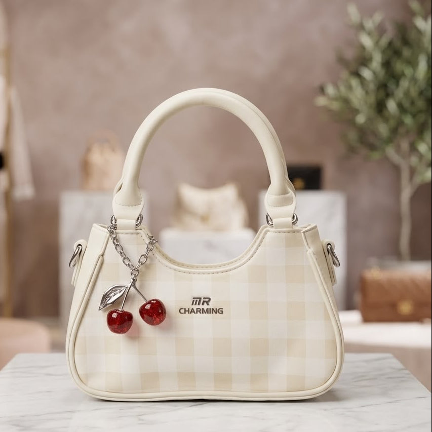 Pretty pouch cherry tote
