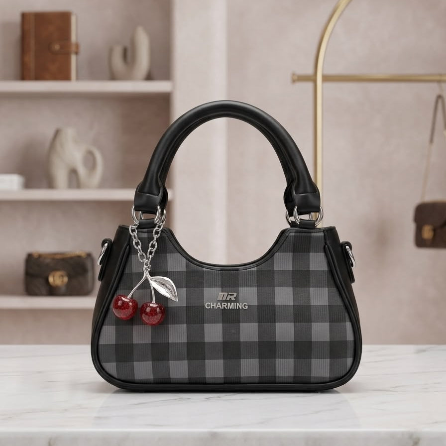 Pretty pouch cherry tote