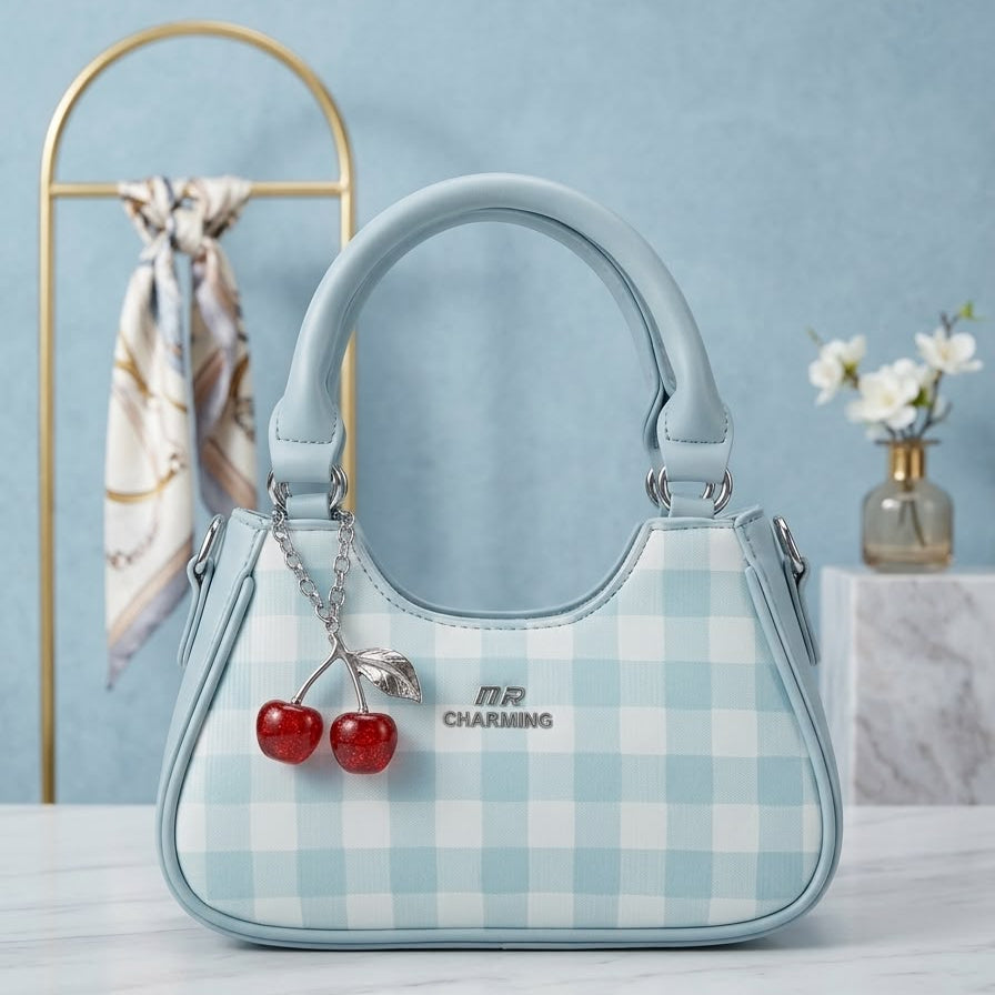 Pretty pouch cherry tote